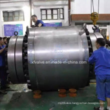 Large Diameter Trunnion Mounted Gear Operation Ball Valve